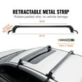 thumbnail image 2 of KFFKFF Roof Rack Cross Bars, 41.3" Aluminum Roof Rack Crossbars, Fit Roof without Side Rail, 155 lbs Load Capacity, Adjustable Bare Roof Crossbars with Locks, for SUVs, Sedans, and Vans, 2 of 9