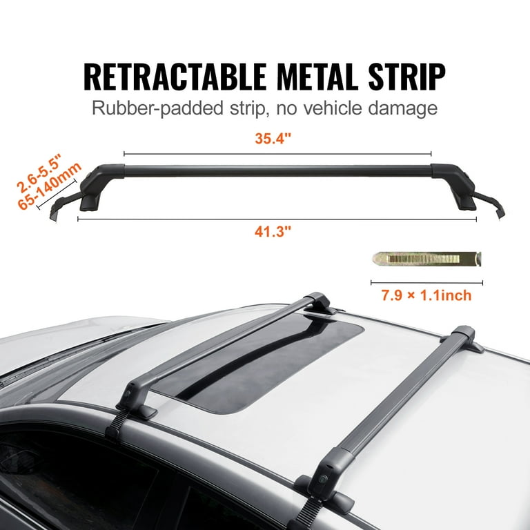 Car roof rack cross bars discount