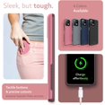 thumbnail image 6 of TUDIA MergeGrip Motorola Moto G Stylus 5G 2023 Case Dual Layer Heavy Duty - Smokey Pink, 6 of 7
