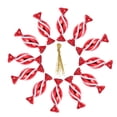 thumbnail image 3 of EeaseCA 30PCS Xmas Red Candy Shape Pendant Christmas Scene Layout Red Candy Pendant, 3 of 8