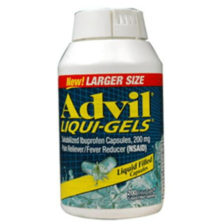 Advil 200 mg Liqui-Gels 200 ea (Paquet de 6)