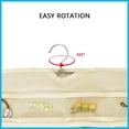 thumbnail image 4 of 1 Pack Hanging Jewelry Organizer. 80-Pocket Jewelry Organizer Hanging. for Jewelry Earring Necklace Bracelet Ring Storage Travel Holder, 4 of 5