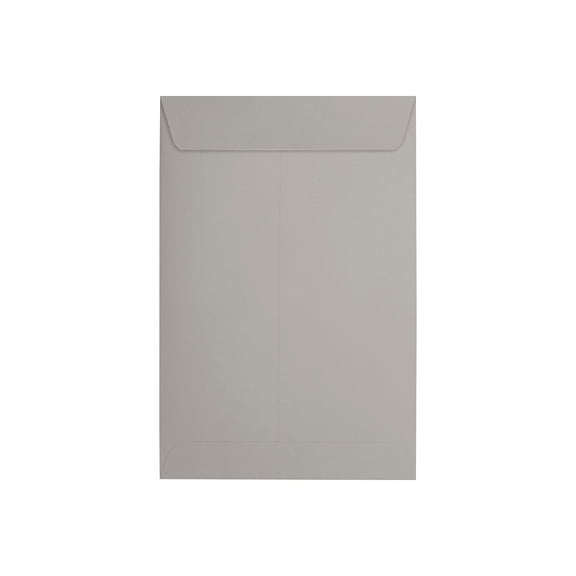 JAM Paper 6 x 9 Open End Envelopes 28lb Gray Kraft 50 Pack (46259-50)
