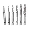 thumbnail image 1 of High quality Tapping drill bit titanium plated hexagonal shank high speed steel, 1 of 5