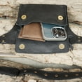 thumbnail image 6 of Leather Waist Belt with Multiple Pockets, Adjustable Fit 26 - 42 in, Brown, Light Brown, Dark Brown, Black, Off-White, 6 of 16