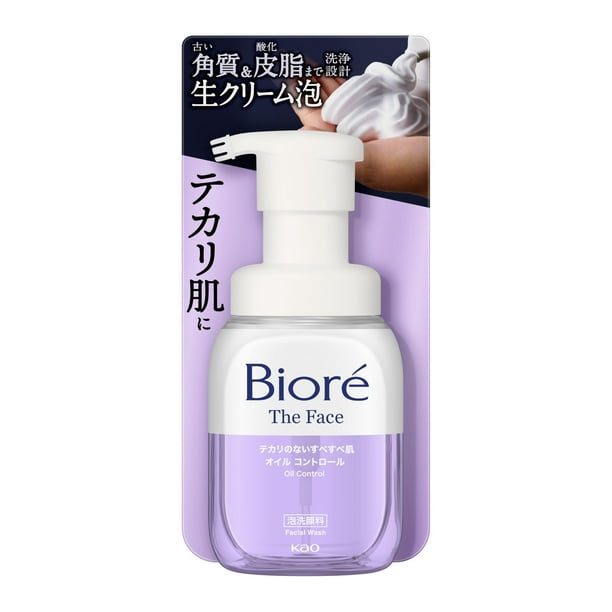 Espuma de lavado facial Biore The Face Oil Control 200 ml