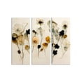 thumbnail image 3 of Ready2HangArt "Beautiful Dry Flowers" Framed 3-Piece Wall Art Set by Treechild 12 x 24, 3 of 3