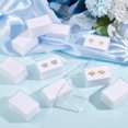 thumbnail image 5 of 10 Pack Gemstone Display Box White Diamond Display Case Acrylic Jewelry Storage Box with Clear Lids for DIY Gems Coins Diamond Gift Packing 2.2x1.5x1.1, 5 of 9