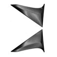 thumbnail image 3 of Car Rear Window Spoiler Side Wing Trim Cover Decorate for Honda HRV HR-V Vezel 2021 2022 Carbon Fibe, 3 of 5