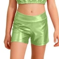 thumbnail image 3 of Summer Shorts Comfortable Green Shorts Elastic Waist Baby Girl Summer 9-10 Years, 3 of 3