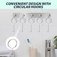 thumbnail image 6 of Stainless Steel Drain Key 5 Pcs,Effective Shower Drain Hook,Hair and Debris Remover,Versatile Floor Drain Tool,Durable and Rustproof Linear Drain Removal Tool, 6 of 8