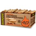 thumbnail image 1 of Fire Starter Sticks Sun Joe Fatwood, 18,14 kg, madera de pino totalmente natural, 1 of 7