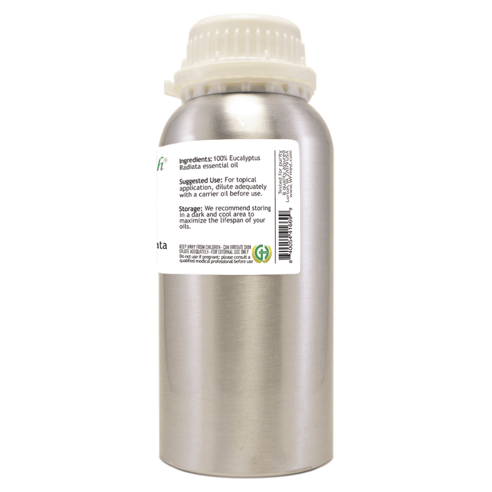 Eucalyptus Radiata Essential Oil - 16 fl oz - Aluminum Bottle w/ Locking Cap