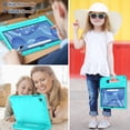 thumbnail image 3 of SUPNICE Kids Case for Walmart Onn 11 Inch Tablet Pro 2023 (Model: 100110027), Lightweight Shockproof Convertible Handle Stand Case for Onn Tablet Pro 11",Green, 3 of 7