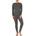 thumbnail image 3 of Fruit of the Loom Women's Crewneck Thermal Underwear Top, 3 of 5