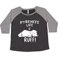 thumbnail image 3 of Inktastic Pyrenees Life is Ruff Great Pyrenees Women's Plus Size T-Shirt, 3 of 5