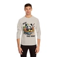 thumbnail image 4 of Strange & Cozy Noodle Nest Panda, Cotton Comfort, S-3XL Classic Long Sleeve, 4 of 4