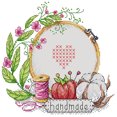 thumbnail image 1 of Hilo de bordar Eco-algodón parcial 14CT Kit de punto de cruz impreso Craft (J612) Hugtrwg Para estrenar, 1 of 9