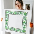thumbnail image 5 of 2PCS Ivy Medieval Border Painting Stencil 8.3x11.7 inch Large Ivy Vines Stencil for Painting Leaf Leaves Drawing Template Plants Theme Stencil for DIY Home Wall Furniture Decoration, 5 of 7
