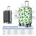 thumbnail image 6 of Gaeub St Patrick's Day4 Elastic Luggage Cover with Concealed Zipper Dust-Proof Luggage Cover Protector - 18-32 inch - X-Large, 6 of 9