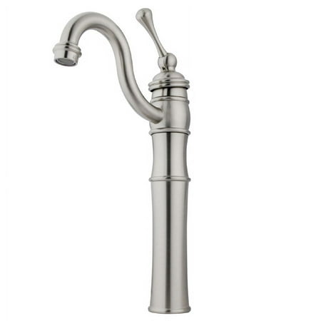 UPC 663370076329 product image for Kingston Brass KB3428BL Single Handle Vessel Sink Faucet with Optional Cover Pla | upcitemdb.com