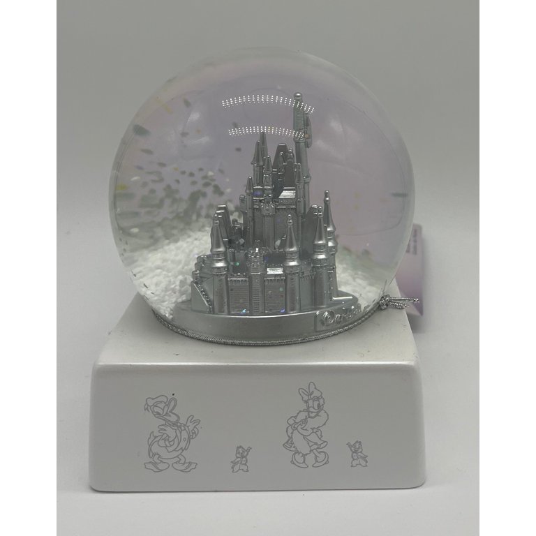 Disney Cinderella Castle Snowglobe - 100 Years of Wonder Walt
