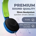 thumbnail image 3 of Philips SHK2000 Kids Headphone Wired Over-Ear Lightweight Noise Cancelling Headsets, Blue, 3 of 4