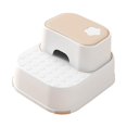 thumbnail image 3 of Double up Toddlers Step Stool Multifunctional Non Slip Toddlers Potty Step Stool white, 3 of 8