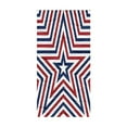 thumbnail image 2 of LACKUST Red-White-Blue Beach Towel - Quick Dry Patriotic Towel for July 4th & Outdoor Events, 75x150cm, 2 of 6