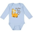 thumbnail image 3 of Inktastic My Mimi Loves Me Boys or Girls Long Sleeve Baby Bodysuit, 3 of 5
