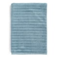 thumbnail image 2 of (2 pack) Mainstays Performance Textured Bath Sheet, 30" x 62", Blue Linen, 2 of 8