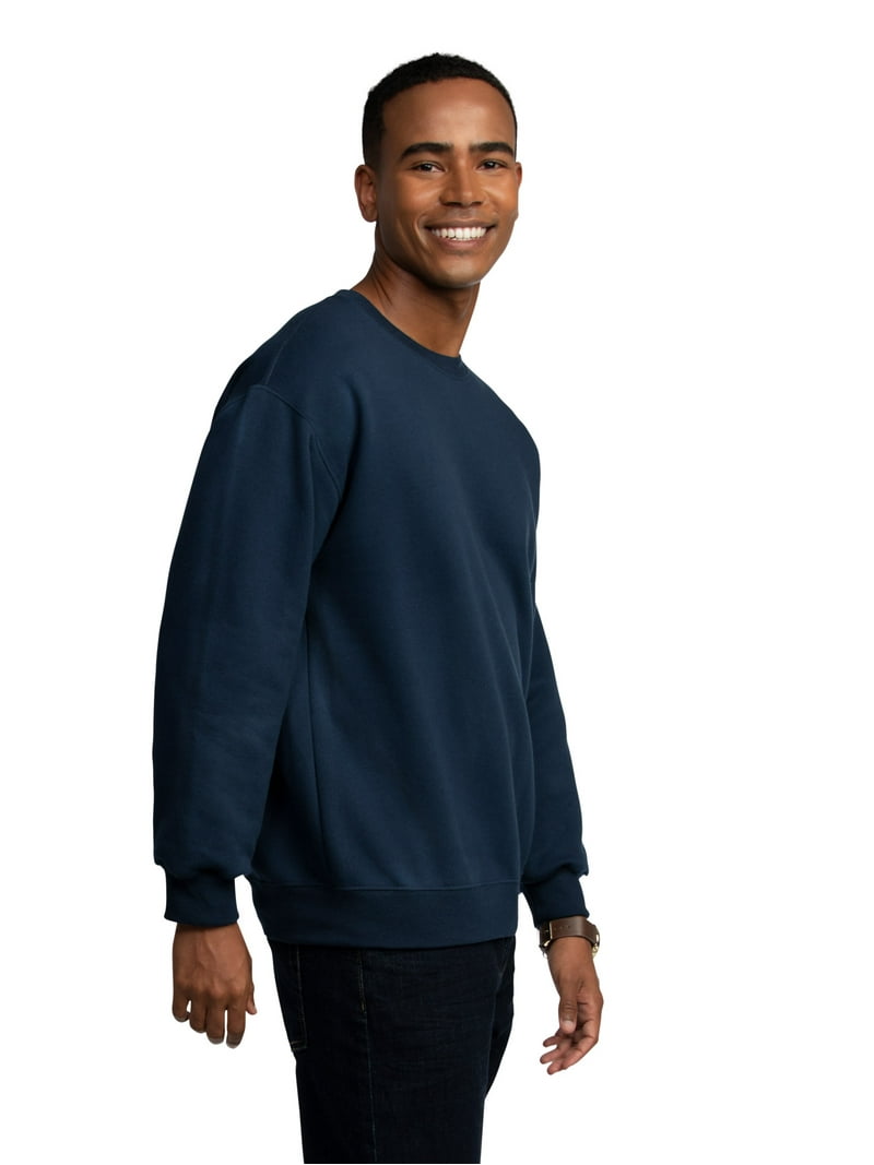 Fruit of the Loom Men's EverSoft Fleece Pullover Crew Neck Sweat