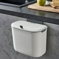 thumbnail image 5 of Nine Stars Countertop Kitchen Compost Caddy, 1.3 Gallon Plastic Composting Bin, White, 5 of 11
