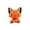 E#023, variant on Gothic Aesthetic Stuffed Animals Plush Toys, Cute Creepy Fox Cat Bunny Demon Plushies Made of Polyester, Halloween Decorations Indoor, Ideal Gift for Teens, Tabletop Home Ornament-E