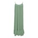 thumbnail image 5 of Mujeres Maxi Vestido de Verano Lino Siente V-Cuello Estilo de Suspensión sin Espalda Ajustable Volantes Doblado, Suelto Vestido Fluido para las Mujeres Playa, 5 of 7