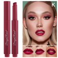 thumbnail image 1 of Nude Matte Lipstick Natural Velvet Moisture Smooth Crayon Lip Stain Make A9X2, 1 of 7
