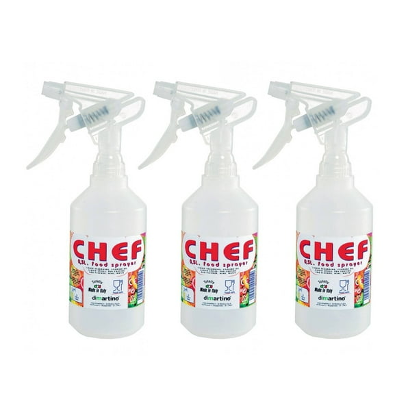 Food Grade Spray Bottle BPA Free Sprayer 0.5 Liter / 16 oz Food Safe