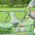 thumbnail image 4 of Aoodor 6 ft. x 3 ft. x 3ft. Mini Greenhouse with 2 Zipper Doors, Water Resistant UV Protected for Flowers, vegetables and herbs with 2 Covers, 4 of 7