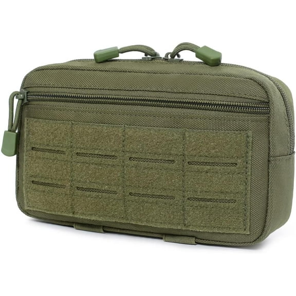 Outdoor MOLLE EDC Utility Pouch – Compact First Aid Kit Bag & Phone Holder, Multi-Purpose Waist Pack for Hiking, Camping, Hunting, and Everyday Carry