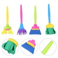 thumbnail image 2 of Miangastore DIY Craft Brushes Assorted Color 4Pcs 3.8X1X1In, 2 of 9