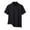 Black, variant on QIPOPIQ Mens Cool Dri Polo Shirt, Quick-Drying Performance Polo For Men Clearance