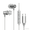 in-ear white, variant on Metal earphones USB-C(TYPE-C) Wired Earbuds for iPad Pro iPhone 15/16/17 Series, Hi-Fi Stereo Sound with Mic Volume Control, Universal Android Compatible