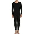 thumbnail image 3 of Gyexs Thermal Underwear for Women - Long Johns for Women Thermal Cotton, Base Layer Long Sleeve Shirts Plus Size Clothes, Black, Size XXXXL, 3 of 3