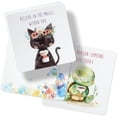 thumbnail image 1 of xianyou-60 PCS Notes pour Boîte à Lunch, Cartes Inspirantes 3.5 Pouces, Cartes d'Affirmations Positives pour Boîte à Lunch, Cartes de Motivation avec Citations pour Étudiants, Employés, Enseignants, Collègues Retour à, 1 of 4