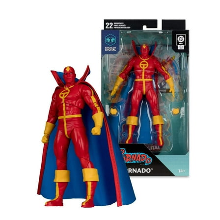Red Tornado (DC Direct: The Bronze Age) 7" Action Figure w/ Digital Collectible - McFarlane Toys