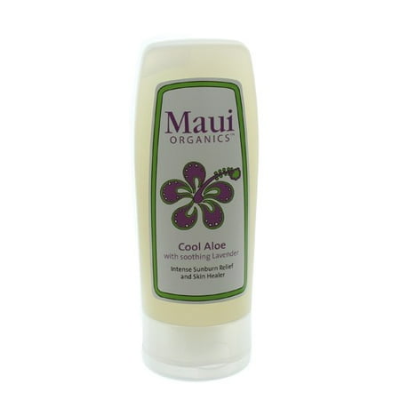Maui Organics Cool Aloe Intense Sunburn Relief and Skin Healer 4.5