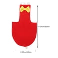 thumbnail image 2 of LOLIPPYY Red Parakeet Diaper, Fashionable Cotton Flight Suit for Small Birds, Protection, 2 of 5