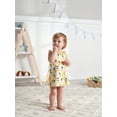 thumbnail image 2 of Gerber Baby & Toddler Girl Dress, Diaper Cover & Sun Hat Outfit Set, 3-Piece, (Newborn - 5T), 2 of 14