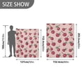 thumbnail image 6 of Yayeee Throw Blanket for Couch Soft Warm 50" x 60" Sofa Chair Bed Decoration, Cherries Pattern, 6 of 7