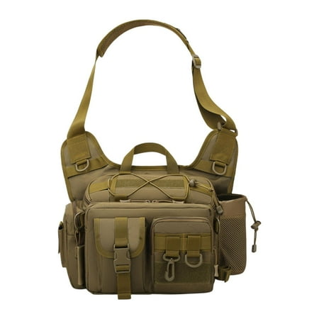 Segolike Men s Chest Bag Tackle Bag Baits Bag Fishing Tackle Bag Tackle Storage Shoulder Bag for Running Travel Fishing Cycling Hiking D